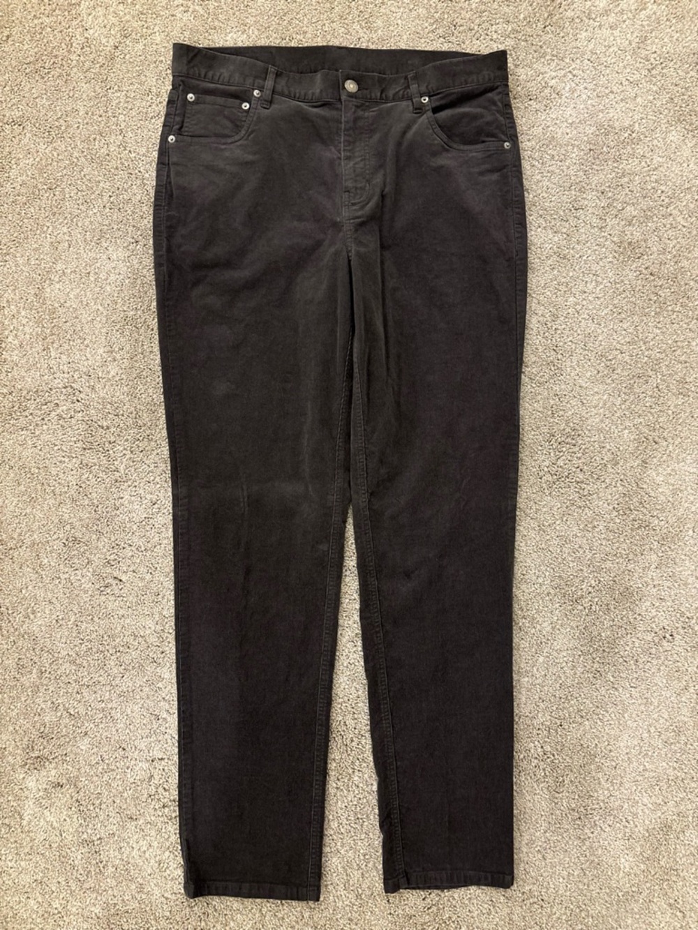 Vuori Optimist 5 Pocket Corduroy Pants V478 Mens 34x31 Gray